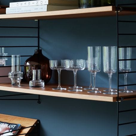 Gio Champagne Flute Set of 4 Clear