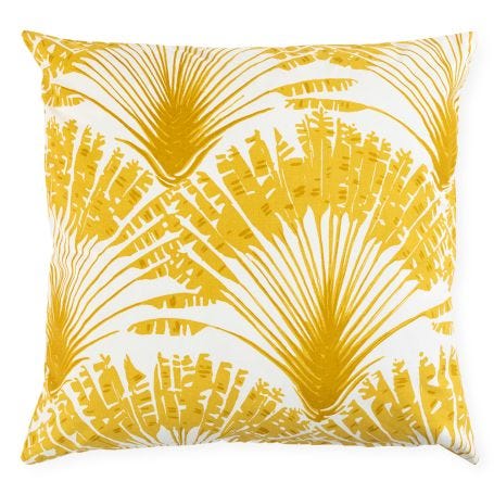 Brisa Cushion Yellow 43 x 43cm