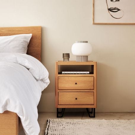 Brunel Bedside Table