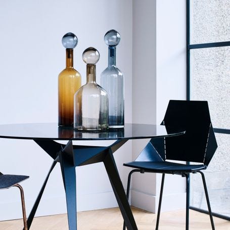 Bubbles & Bottles Set Of 4 Lustre