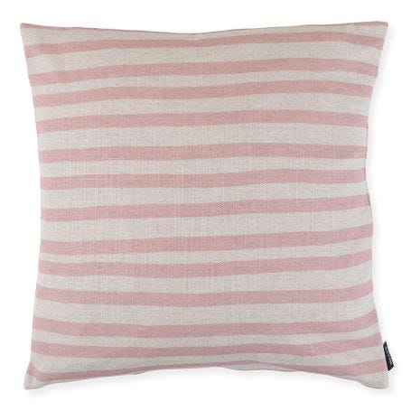 Candy Stripe Cushion Dusky Pink 45 x 45cm