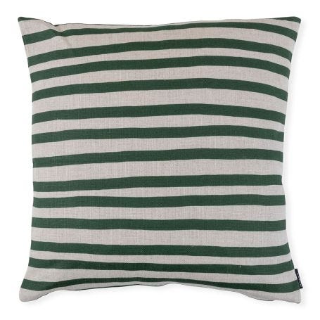 Candy Stripe Cushion Forest 45 x 45cm