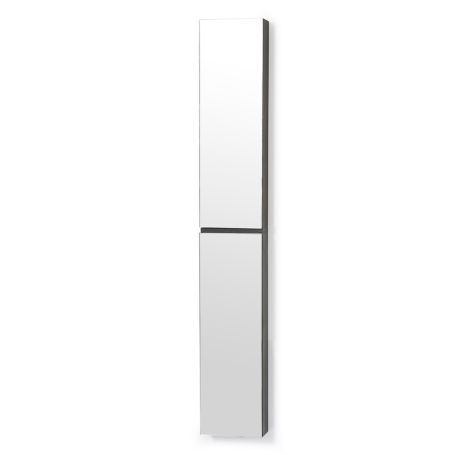 Slim Bathroom Cabinet with Mirror Tall