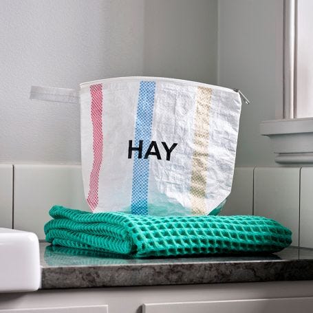 Candy Stripe Wash Bag Multi