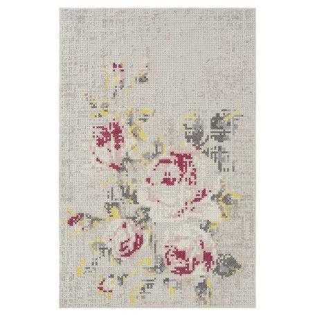 Canevas Natural Flower Rug