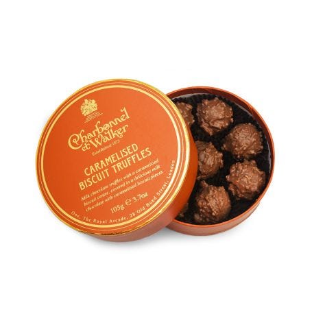 Caramelised Biscuit Truffles Single Layer