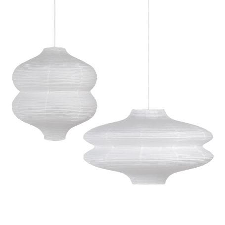 Carta Rice Paper Easyfit Pendant Light White