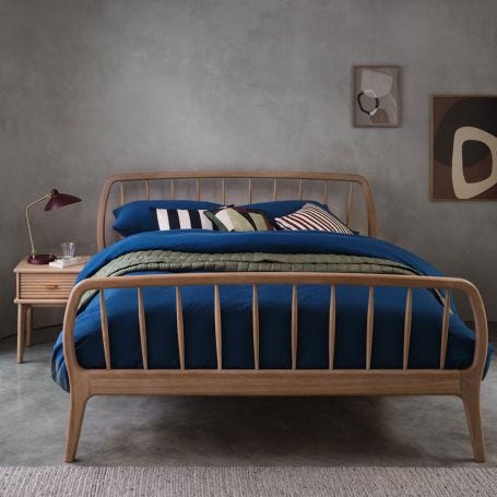 Kendal Bedside Table Light Oak