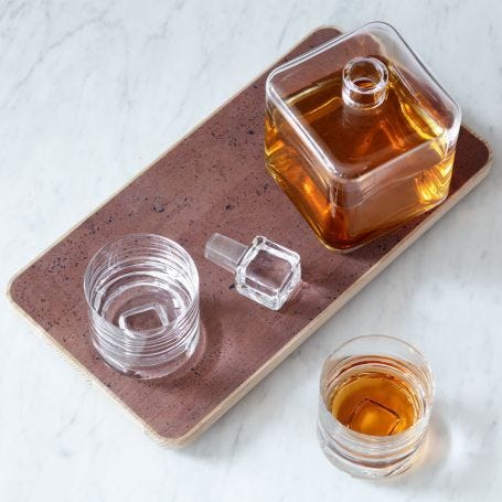 Square Cask Decanter