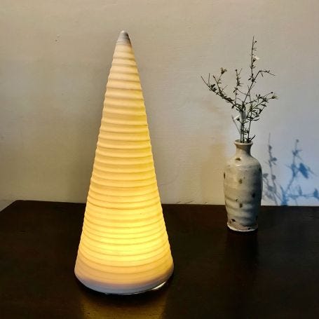 Celeste Porcelain LED Portable Table Lamp