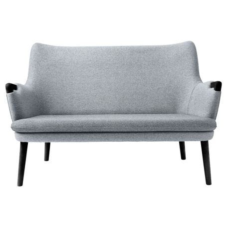 CH72 Sofa Frame Black Oak