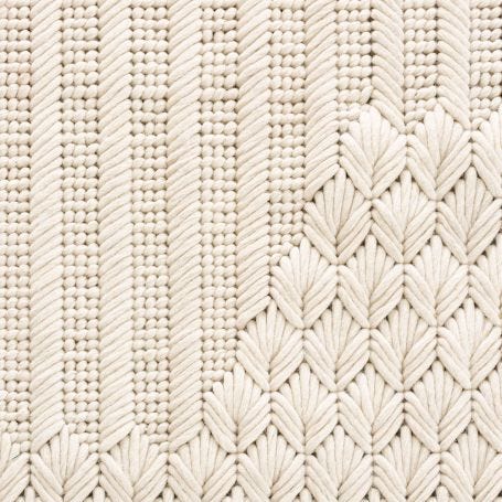 Chaddar Rug White 175 x 235cm