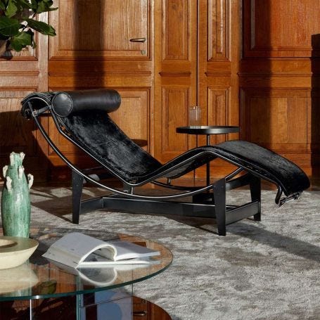 4 Chaise Longue à Reglage Continu