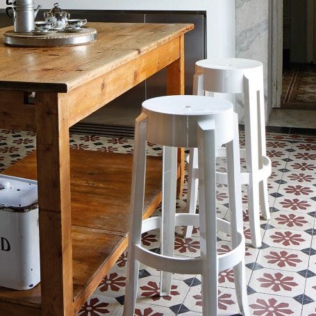 Charles Ghost Bar Stool