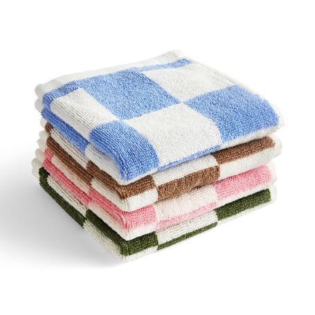 Check Wash Cloth