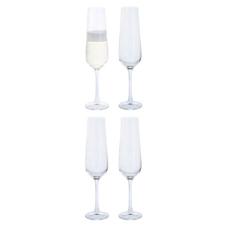 Cheers Champagne Flute Set of 4