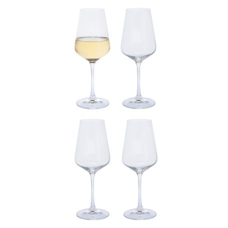 Cheers White Wine Glasses Set of 4