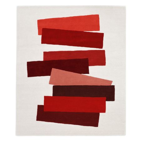 The Many Faces of Red Rug 150 x 180cm