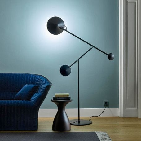 Cinetique Floor Lamp Black