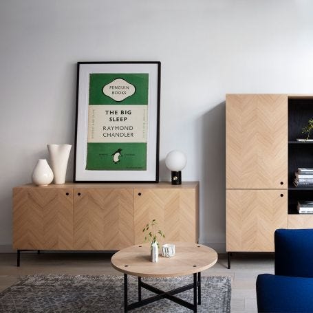 The Big Sleep Book Cover Penguin Books Framed Print