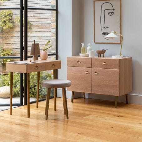 Crawford Dressing Table Stool
