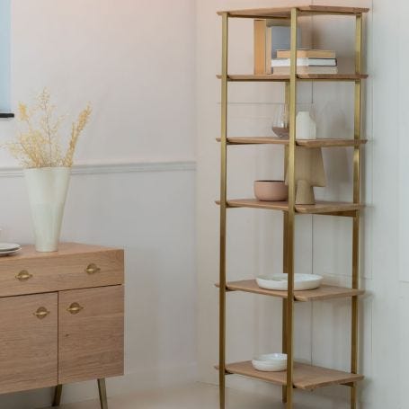 Crawford Shelving Unit Narrow