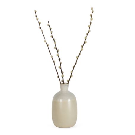 Terracotta Bud Vase Cream
