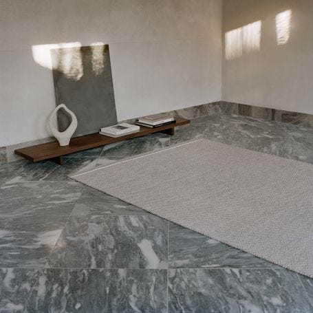 Dawn Rug Grey/White