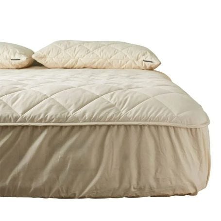 Chatsworth Wool Mattress Protector Double