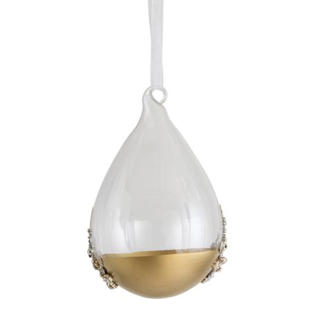 Dipped Gold Drop Decoration