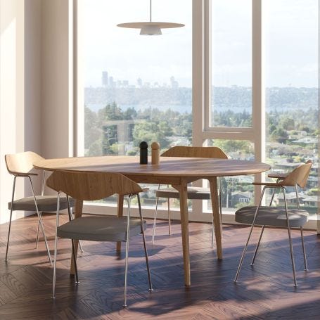 Dulwich Round Extending Dining Table