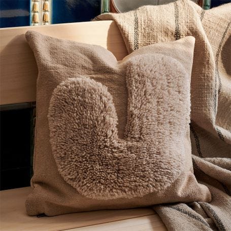 Lay Cushion Off White 45 x 45cm