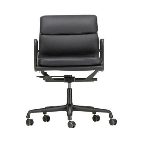 Eames EA217 Office Chair in Nero Leather