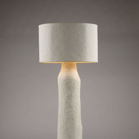 Earth Floor Lamp White