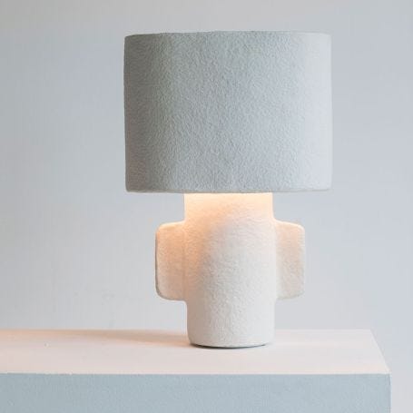 Earth Table Lamp White Large