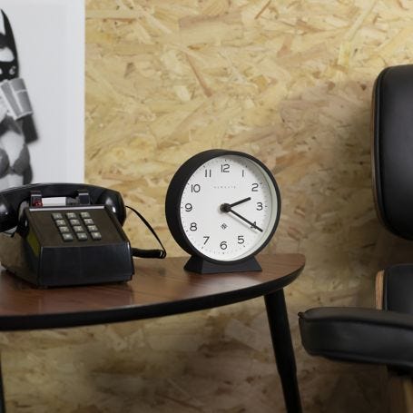 Echo Mantel Clock Black