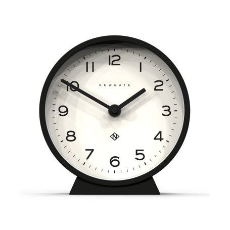 Echo Mantel Clock Black