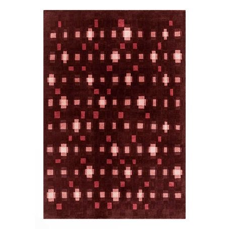 Echo Hand Knotted Rug Red 170 x 240cm