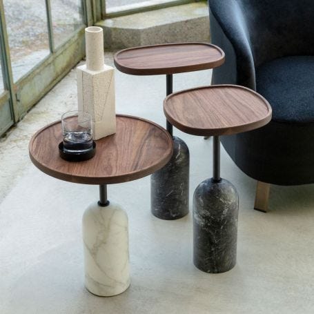 Ekero Oval Side Table
