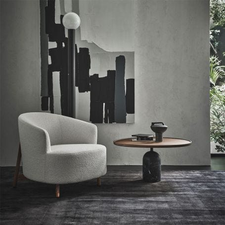 Ekero Round XL Grigio Carnico