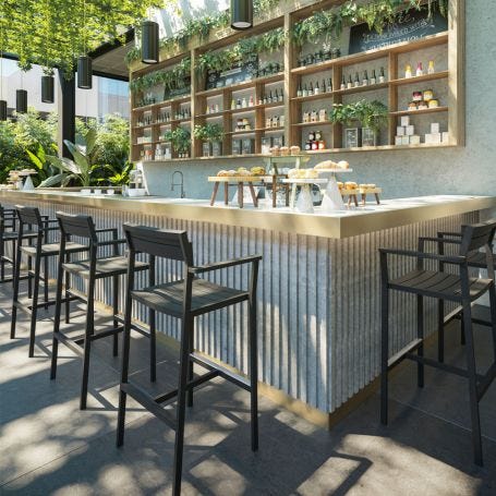 Eos Outdoor Stool