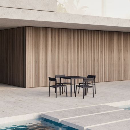 Eos Square Outdoor Dining Table