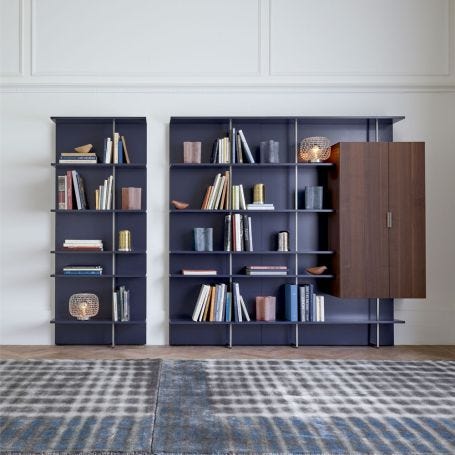 Everywhere Shelving Unit Plomb Lacquer