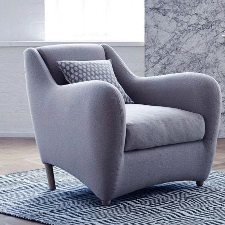 Balzac Armchair Bute Melrose Marble