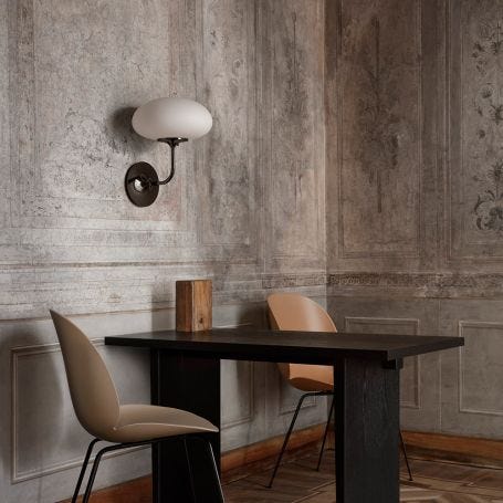 Stemlite Wall Light Black Chrome