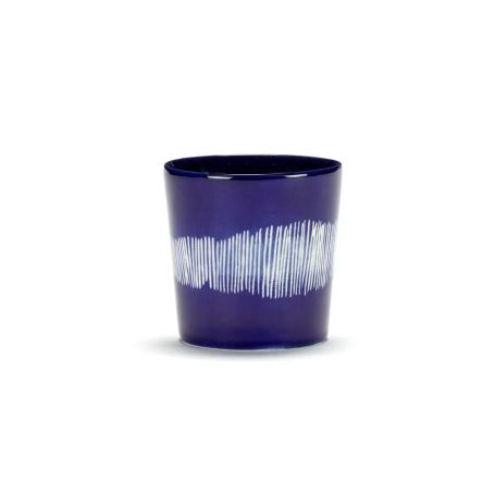 Ottolenghi Feast Swirl Coffee Cup Blue and White Set of 4