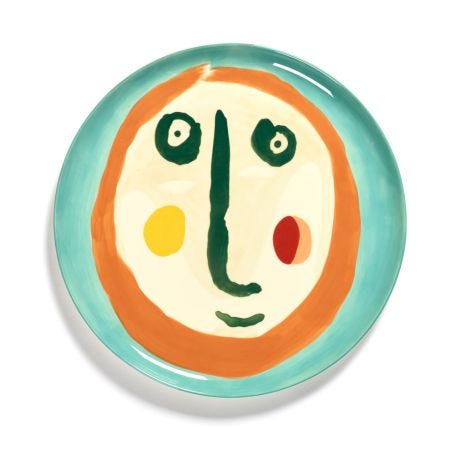 Ottolenghi Feast Face 2 Serving Plate