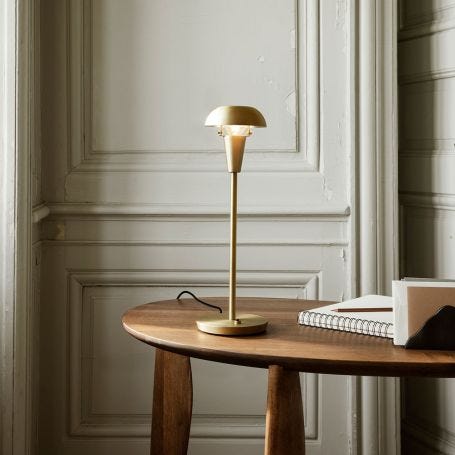 Tiny Table Lamp Brass