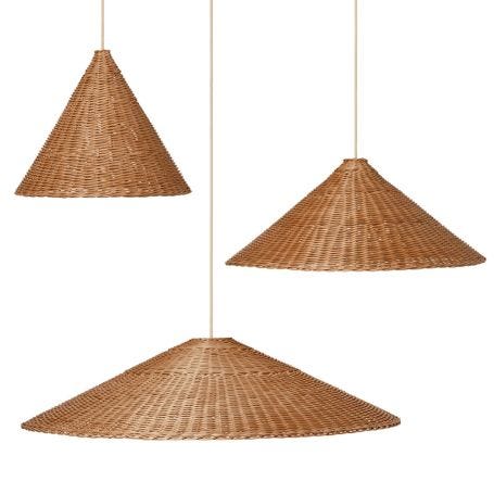 Dou Rattan Lampshade