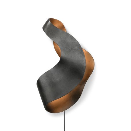 Oyster Wall Lamp Black